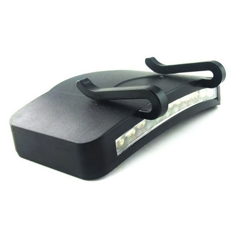 6 LED Clip-On Clip Hat Cap Lamp Caplight Fishing Light Outdoor Camping Lamp Headlamp Batteries NOT included