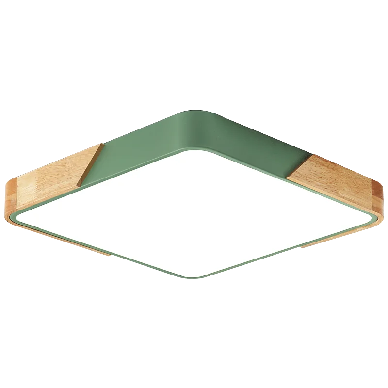 

Suitable Northern Europe Suction Light Solid Wood Square Bedroom Lamp Concise Modern Lamps Lanterns led ceiling lights wl451727