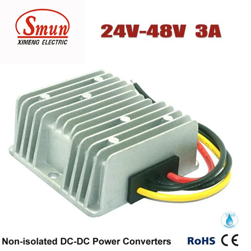 

Electric Car Voltage Regulator 144W DC/DC Power Converter 24V to 48V 3A Step-up DC DC Power Supply