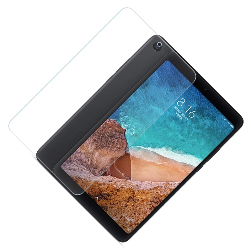 2.5D Закаленное стекло для Xiaomi Mi Pad 4 полное покрытие Защита экрана Plus HD прозрачная
