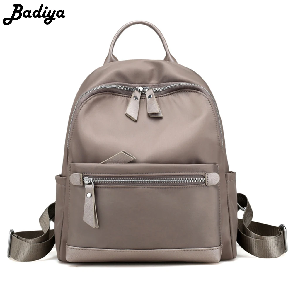 

Fashion Women Backpack Nylon All-match Casual Shoulder Bag Lady Collage Student Small Casual School Bags mochila
