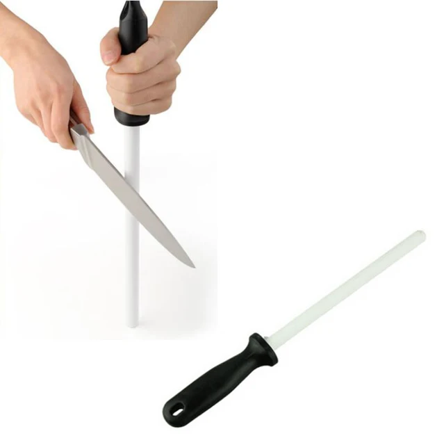 Fantastic Ceramic Knife Sharpening Rod Knife Sharpener 6inch with ABS