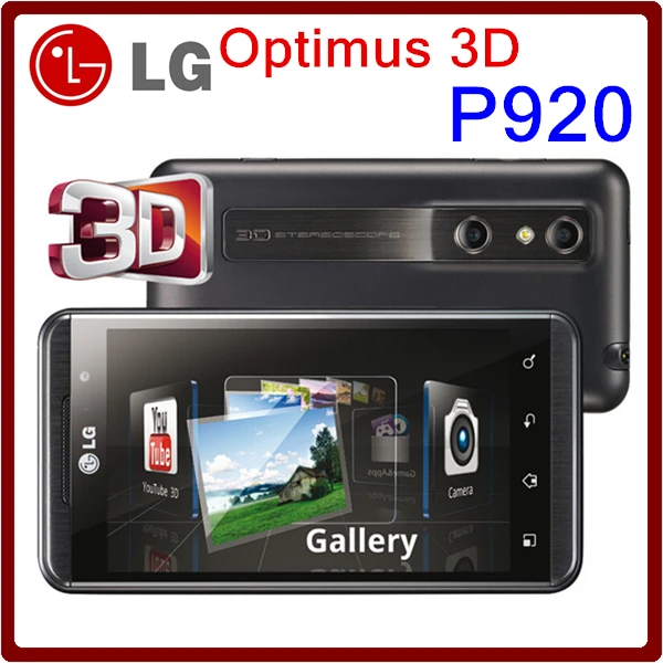 servir Enseñando protesta Smartphone LG Optimus 3D, desbloqueado P920 teléfono celular Android Wifi  GPS 5MP 4.3 '' de pantalla Android|smartphone watch|smartphone  iphonesmartphone alarm - AliExpress