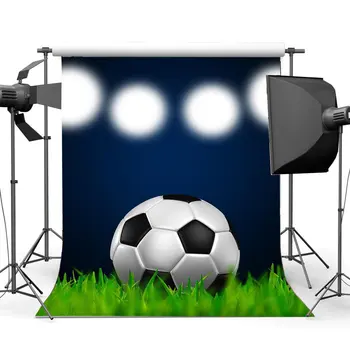 

Indoor Stadium Bokeh Stage Lights Green Grass Meadow Sports Photography Background Football Field Backdrop