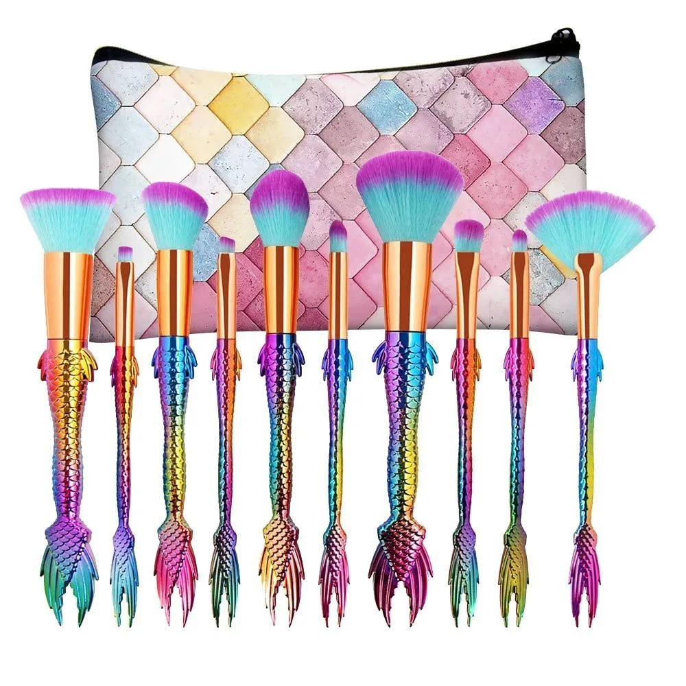 make up brushes Synthetic hair makeup brushes set professional Make Up Foundation Blush Cosmetic Concealer Brushes Y430