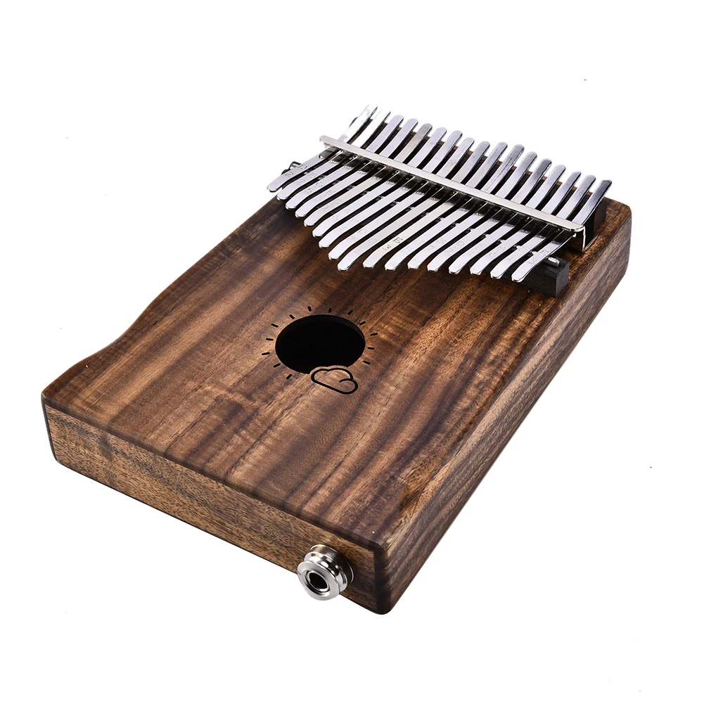 MMFC Thumb Piano Finger Piano Kalimba (17 Keys Acacia Wood)-in Parts ...