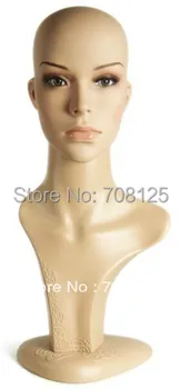 

Plastic Female Mannequin Head For Wig And Hat Display