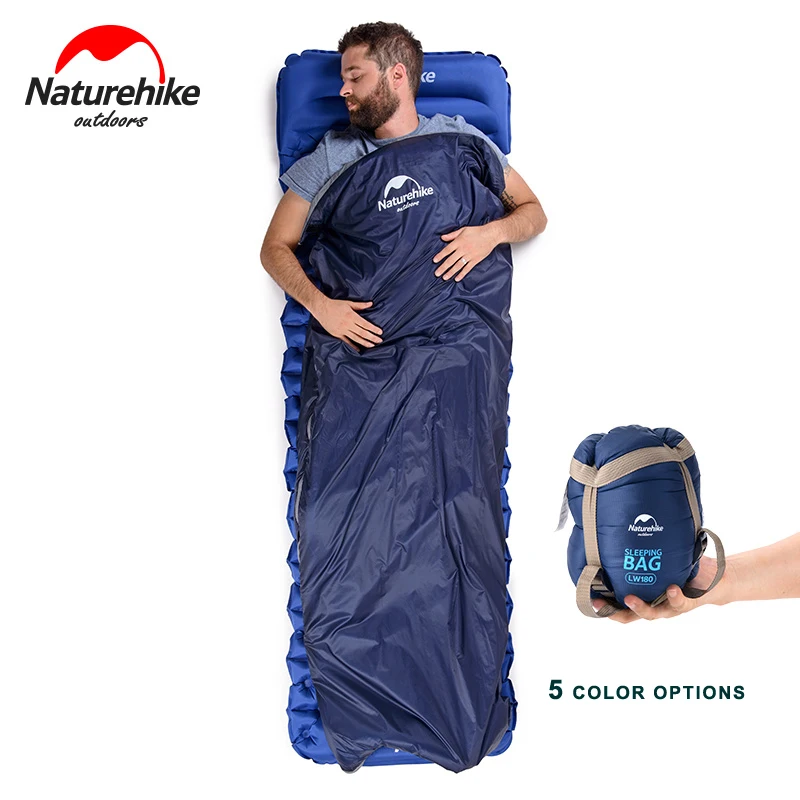 NatureHike конверт хлопковый спальный мешок для кемпинга на открытом воздухе весна