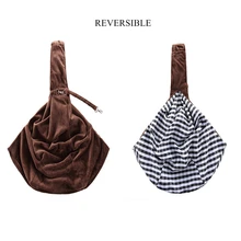 Горячая обратимым перевязь для домашних животных сумка щенок маленькие собаки кошки Открытый Сумка через плечо для путешествий Carry Tote Сумочка ПЭТ продукта