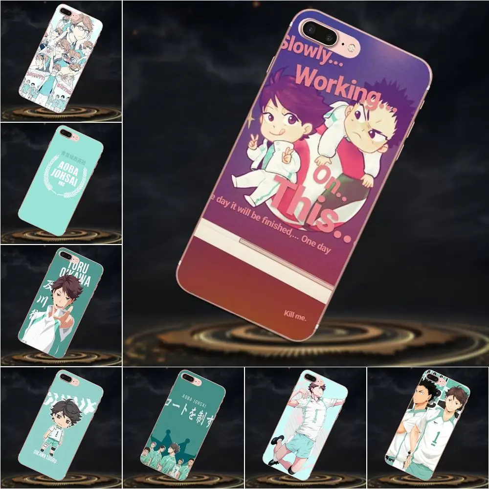 Аниме Haikyuu Oikawa Tooru TPU телефон для Xiaomi Mi3 Mi4 Mi4C Mi4i Mi5 Mi 5S 5X 6 6X 8 SE A1 Max Mix 2 Note 3 4 | Мобильные