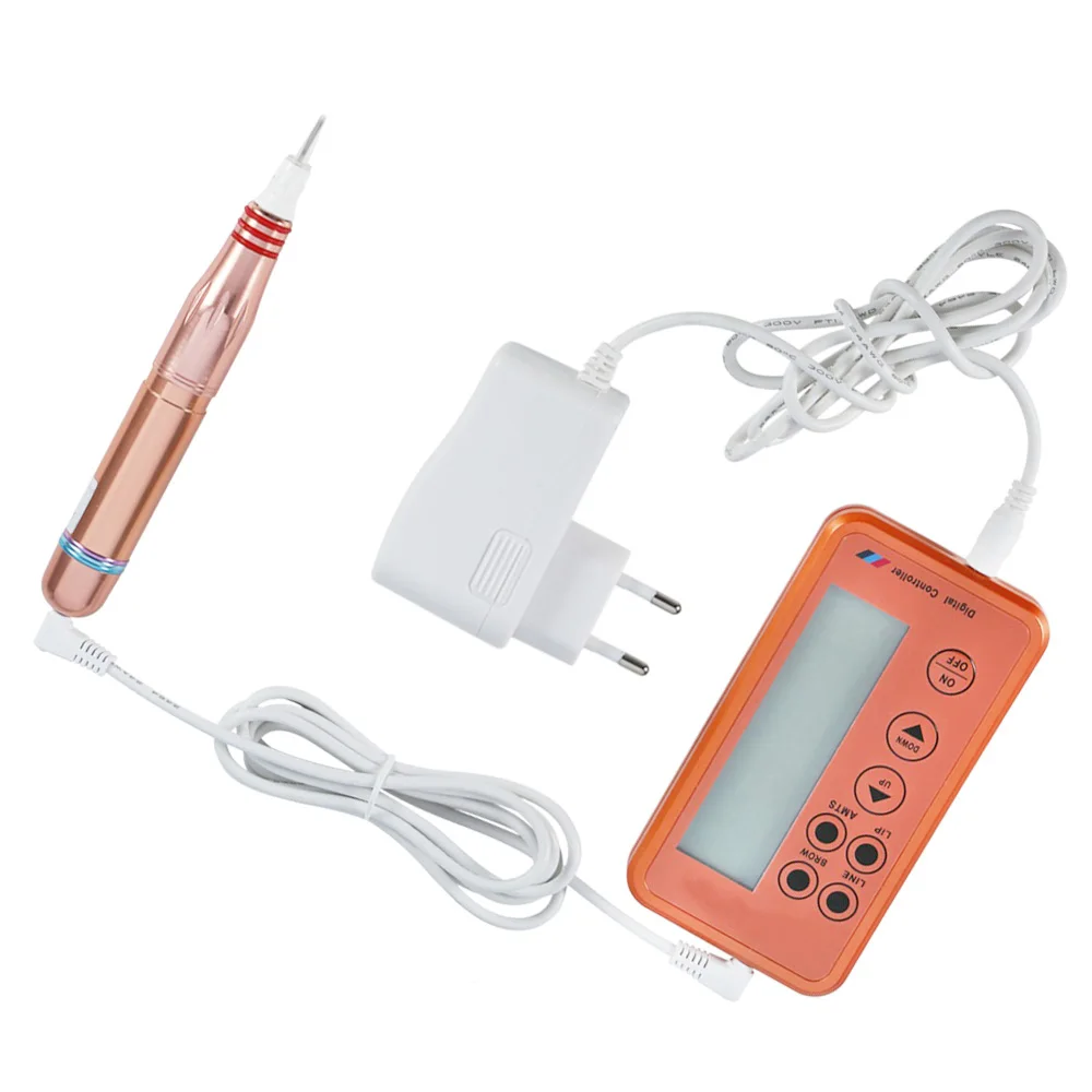 

Electric Digital Permanent Rotary Makeup Machine Kits Tattoo Makeup Pen Cartridge Needles Microblading Pen Gun Eyebrow Lip MTS