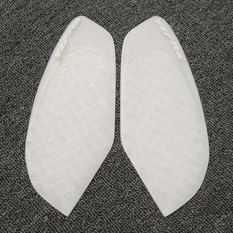 MTImport For Yamaha YZF R6 2008-2015 R6 YZR-R6 Transparent Anti slip Fuel Tank Pads Side Gas Knee Grip Traction Pad Brand New (2)
