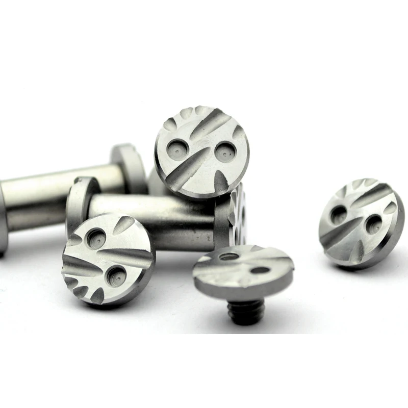 

2 sets Diy Knife material Making knife Handle screw rivet Shank Small fish lock screw stainless steel 20 size