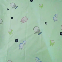 50X145 см мультфильм Тоторо полиэстер ткань для шитья жира четверть Лоскутное Ткань Тильда кукла