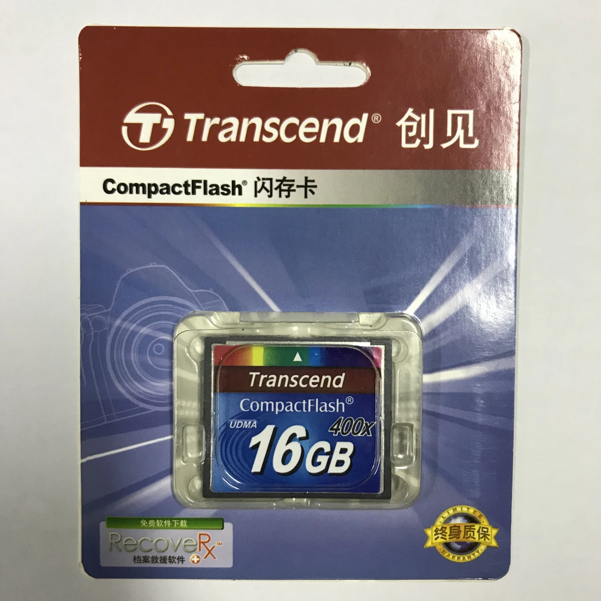 Карта памяти Transcend 400X CF, реальная емкость, 16 ГБ, профессиональные карты памяти, компактная вспышка для DSLR камеры, HD 3D видео 16G