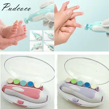 Pudcoco Фирменная новинка в best продукт для вашего ребенка автоматический тихо и легко для ногтей триммер 1 шт. нам