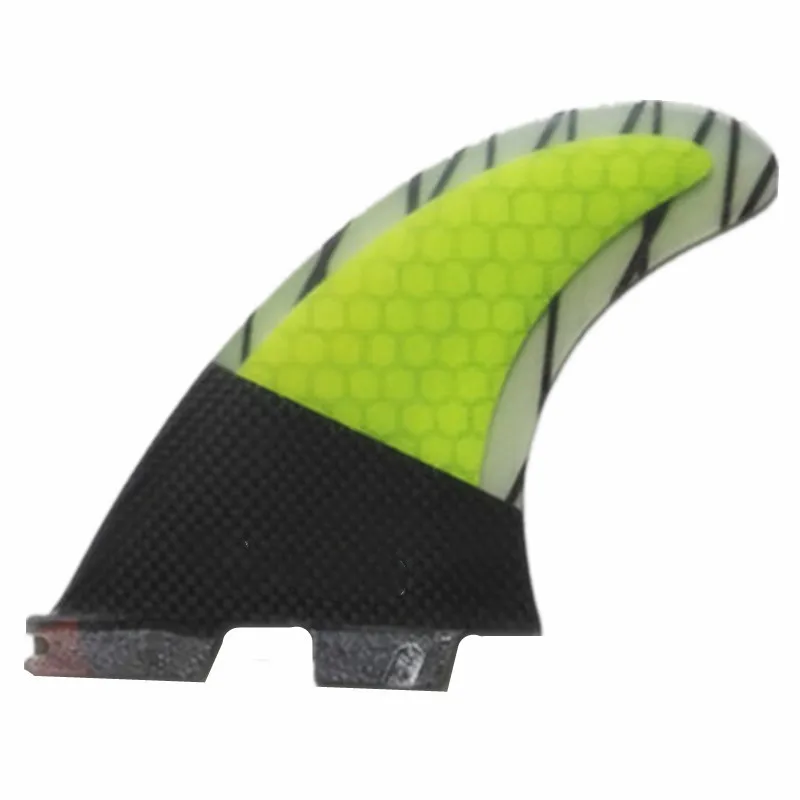 

New Surfboard Surf Fins Fcs G5 Fins 3PCS/SET (honeycomb Vane Blades Medium Size Advice for Water Sports