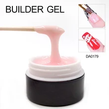 УФ гель Nail желе Builder гель Профессиональный розовый кристалл прозрачный Французский маникюр Советы Клей Высокое качество модные гель