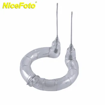 

NICEFOTO 250W 300W 400W 600W Flash Tube Flash Modeling Ring Lamp Replacement Light Bulb for Photographic Flash Light Strobe