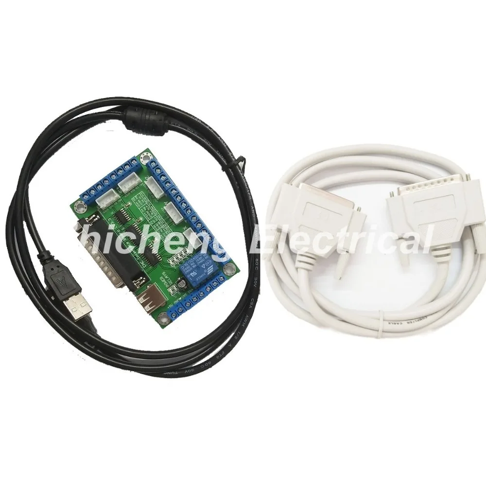 

Mach3 5 Axis Breakout Board for Stepper Motor Driver CNC Mill