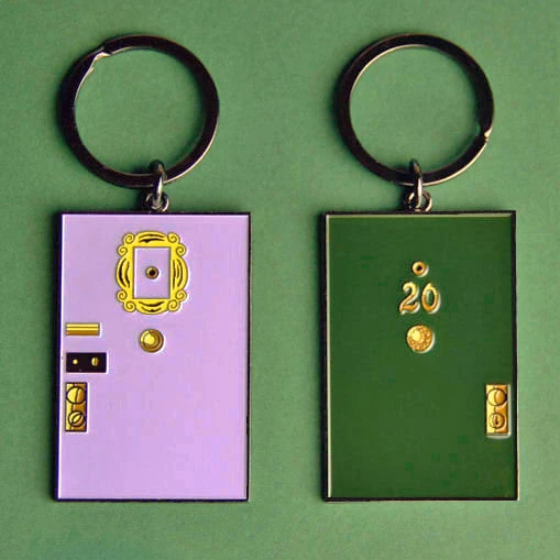 Tv Series Friends Monica S Door Frame Keyring Keychains Key Ring