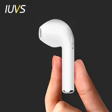 IUVS Auricular Bluetooth Mini Auricular Inalámbrico En La Oreja Los Auriculares Del Auricular Del Deporte Auriculares Para el iphone de Apple 6 7 Plus de Samsung