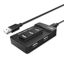 MT-VIKI 7 Port USB 2.0 HUB High Speed USB2.0 Cable 1.5m with Optionl External Power Supply for Mouse Keyboard Flash Disk Phone