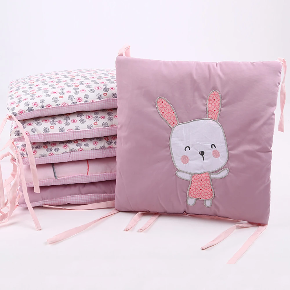 Защитный бампер на кровать для новорожденных 6 шт./упак.|bed bumper|baby bed bumpercrib bumper |