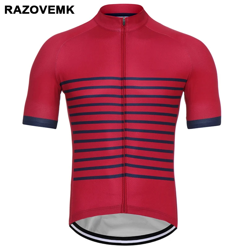 RAZOVEMK Велоспорт Джерси велоодежда MTB Велосипедный Спорт Рубашка Дышащие Короткие только Ropa Ciclismo