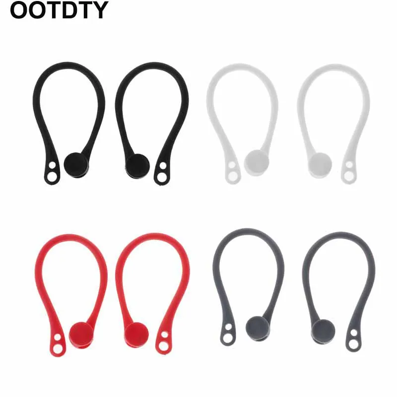 

Earhooks Ear Hook Silicone Protective Case Anti-Lost Wireless Sports Earphone Accessories for Apple AirPods