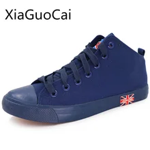  High Quality Women Casual Shoes Spring Autumn Lace-up Unisex Canvas Shoes Flats for Woman Couple Solid Mid-top Footwear 