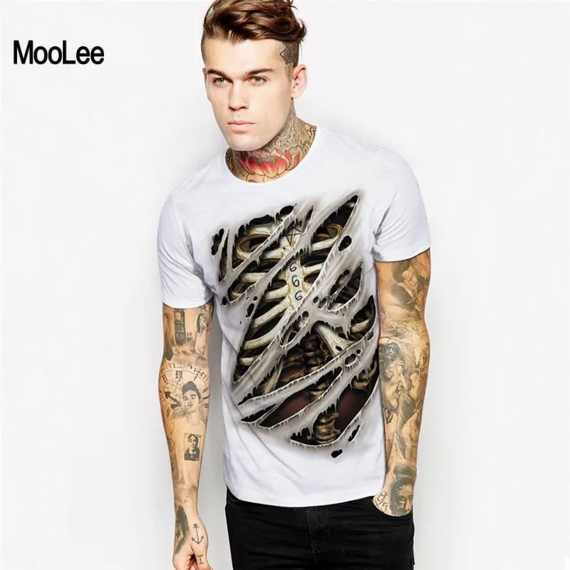 Лето 2017 г. Женская/мужская футболка принтом Camisetas круглый вырез горловины Ropa