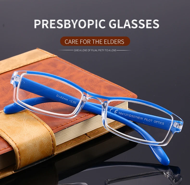 

Elegant Reading Glasses Ultralight Eyebrows Hyperopia Glasses Resin Anti-fatigue Lense Men Women Reading Eyewear Eyeglass T18905