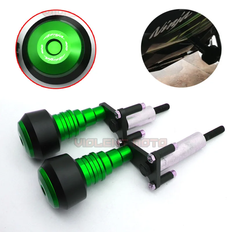 

New Motorcycle CNC Left and Right Frame Slider Protector Anti Crash Engine For Kawasaki NINJA Ninja400 ninja 400 2018 2019
