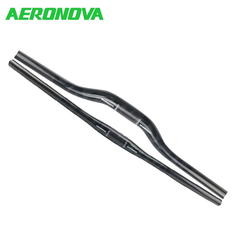 Carbon MTB Handlebar Bicycle One-shaped Handlebars...