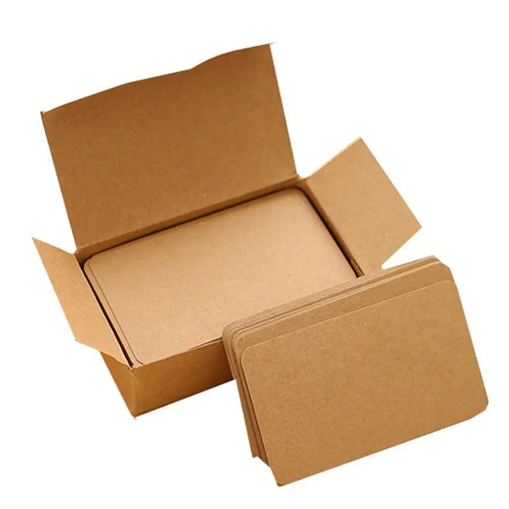 

100 memory cards Blank DIY graffiti word cards net Small memo pad blocks Memorandum note Blank word cards