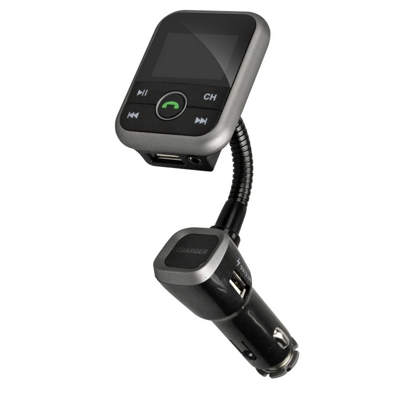 

BT67 Car FM Transmitter Built-in Microphone With Bluetooth Vehicle Stereo Music Player 3.5MM Jack Professional Auto MP3 Player