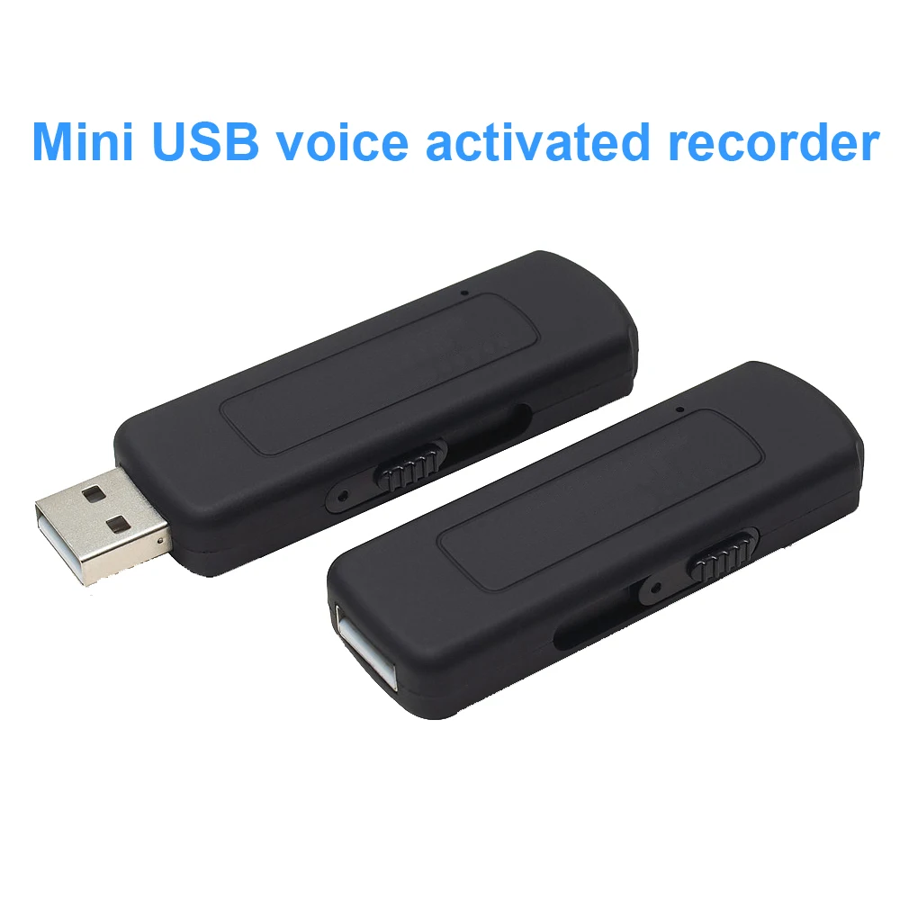 USB диктофон мини USB аудио запись u-диск активация звука 4 Гб время записи 70 часов