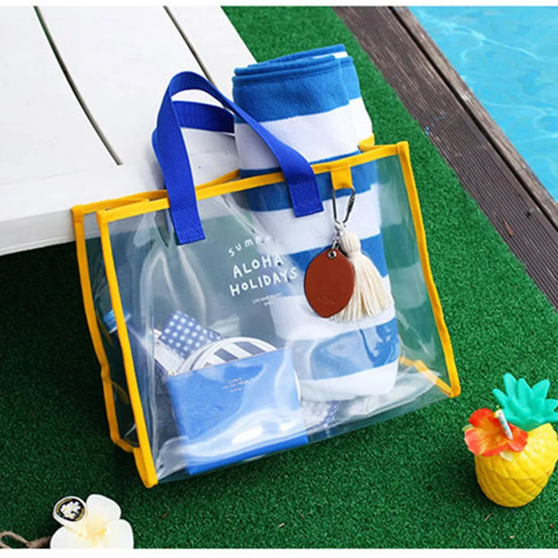 Itapkris Женская водонепроницаемая прозрачная пляжная сумка для переноски Высокое качество ПВХ чехол для мытья портативный карманный дорожный мешочек для хранения