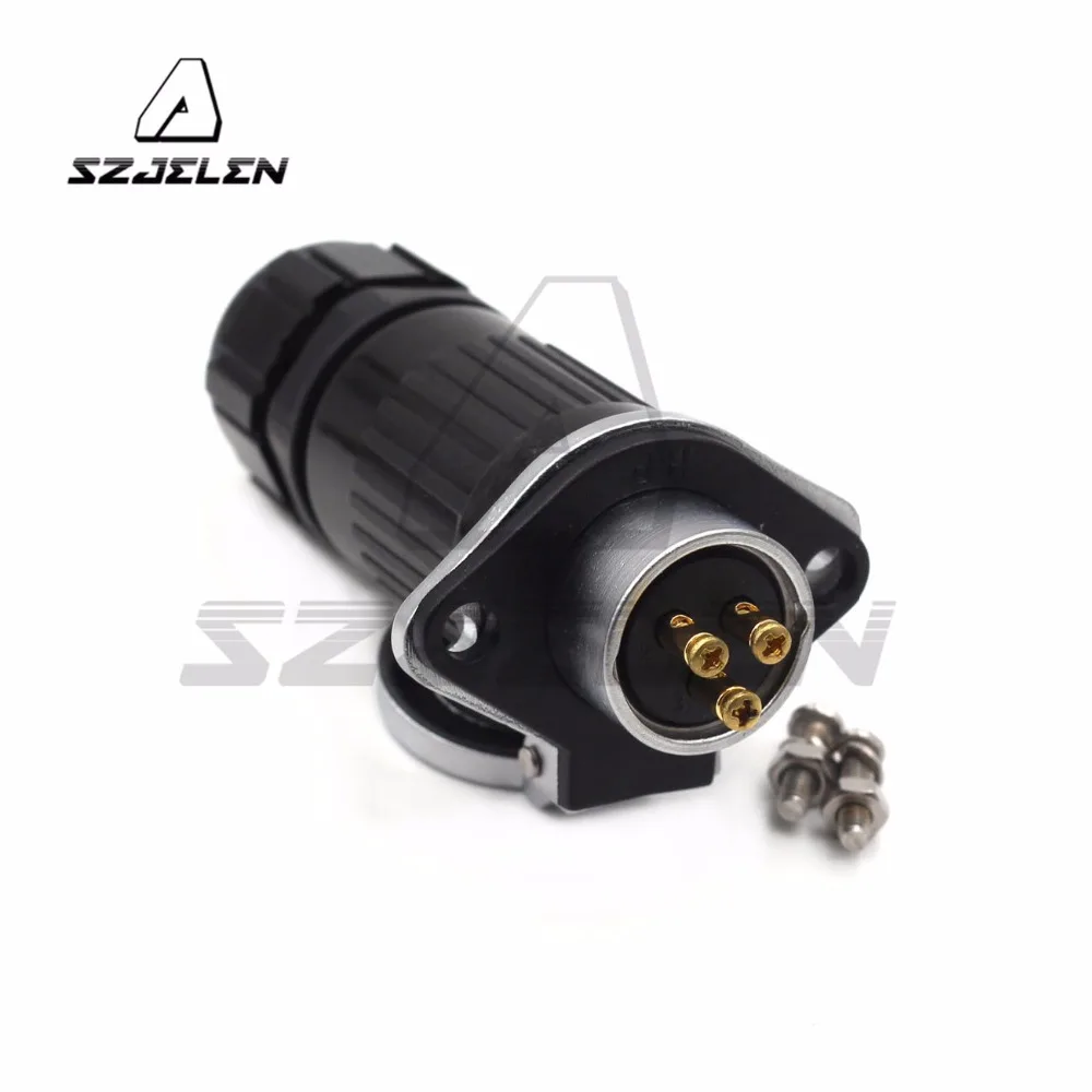 

HP20 ,Waterproof 3 Pin LED Aviation Automotive Electrical connector 20mm Panel Mount Plug&Socket