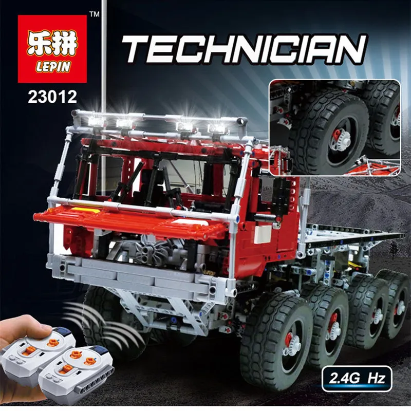 

Lepin 23012 Genuine Technic Series The Arakawa Moc Tow Truck Tatra 813 set 2839Pcs Building Blocks Bricks Toys birthday Gifts