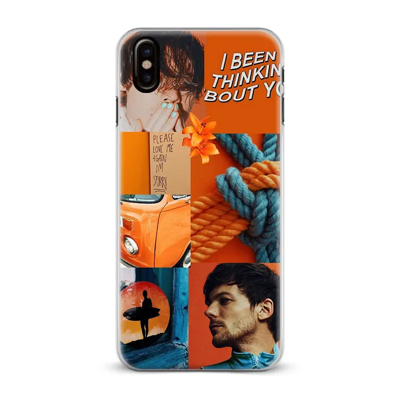 Louis Tomlinson Coque Fashion Cover Shell For Apple iPhone 4 4s 5 5s Se 6 6Plus 6s 6sPlus 7 Plus 8 8Plus X Phone Case