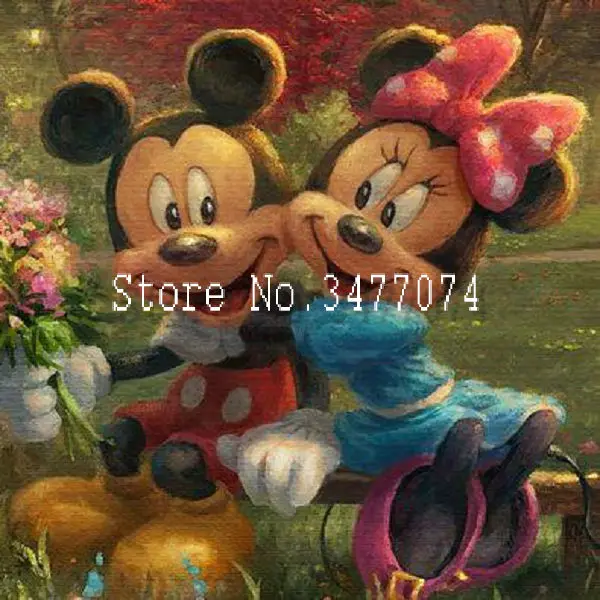 

Full Diamond embroidery cartoon n diy 5d diamond painting m mouse icons Handmade Crafts cross stitch mosaic home Decor