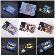 Marvel Super Heroes Batman wallets font b cosplay b font cartoon Bifold unisex wen font b