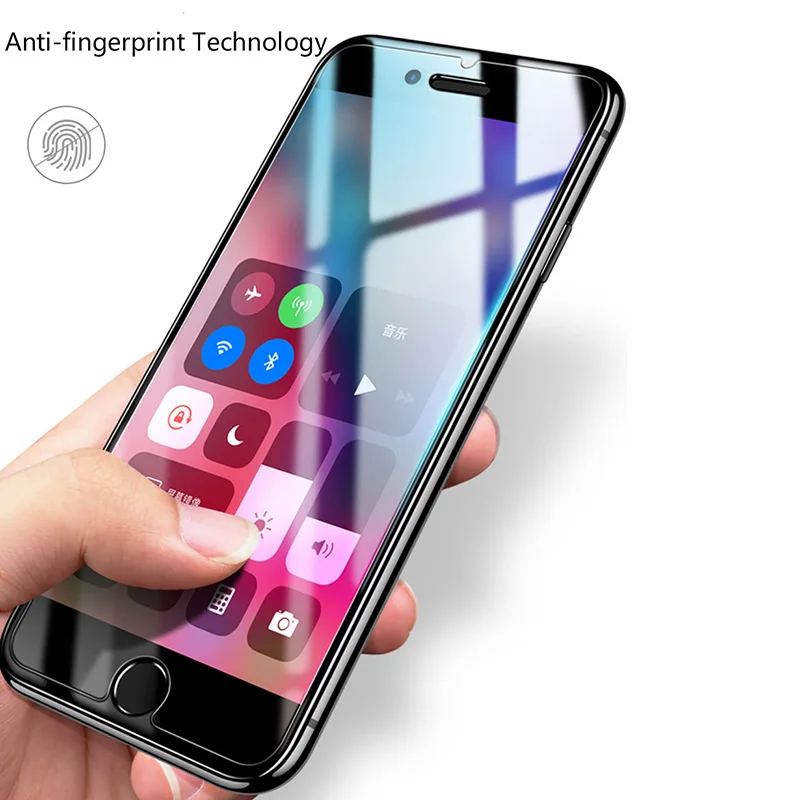 2 шт./лот плёнка из закалённого стекла для iPhone 11 Pro XR X XS MAX 8 7 6 6s Plus 5 5s SE 2020 жесткий 2.5D