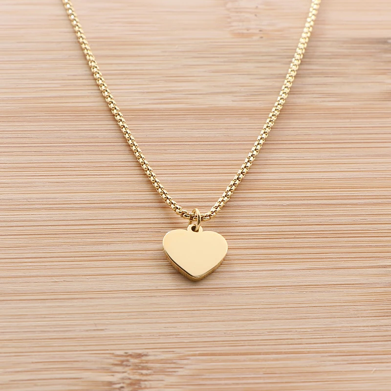 Gold Heart Necklace (6)