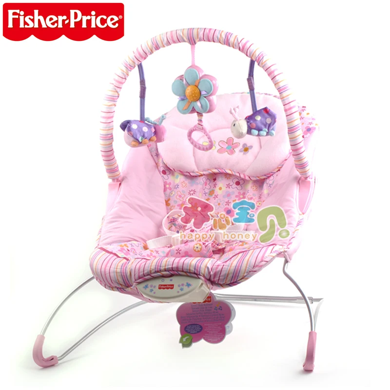 Fisher Pink Light Music To Calm The Baby Rocking Chair Rocking