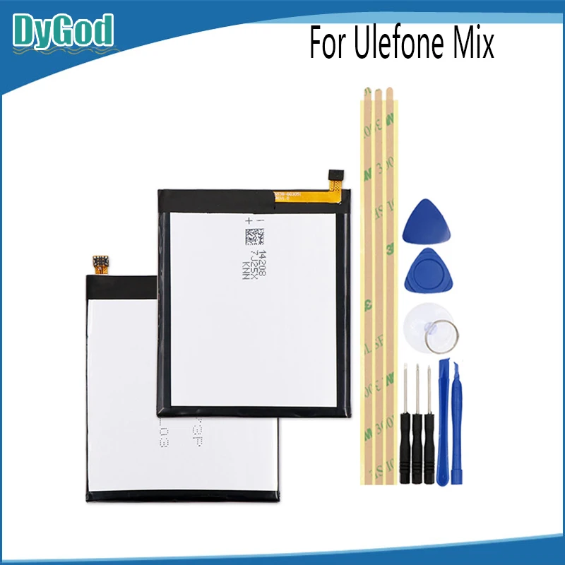 

DyGod 3300mAh For Ulefone MIX Extreme Replacement Battery Bateria Batterie For Ulefone MIX Cell Mobile Phone Batteries+tools