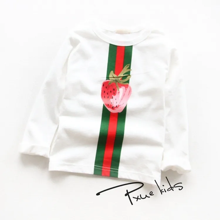 

Jchao kids wholesale 2019 Spring and Autumn new cotton terry sweaters casual striped shirt high quality tee boys girls t-shirt