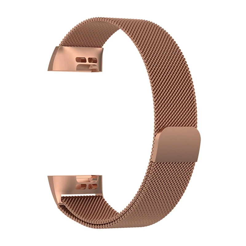 Ремешок для часов из нержавеющей стали, ремешок для наручных часов, Сменные аксессуары для Fitbit Charge 3 - Цвет: MJ